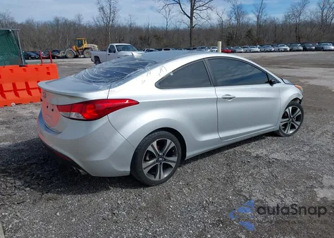 2013 Hyundai Elantra Se from USA, damaged, VIN KMHDH6AE6DU003440